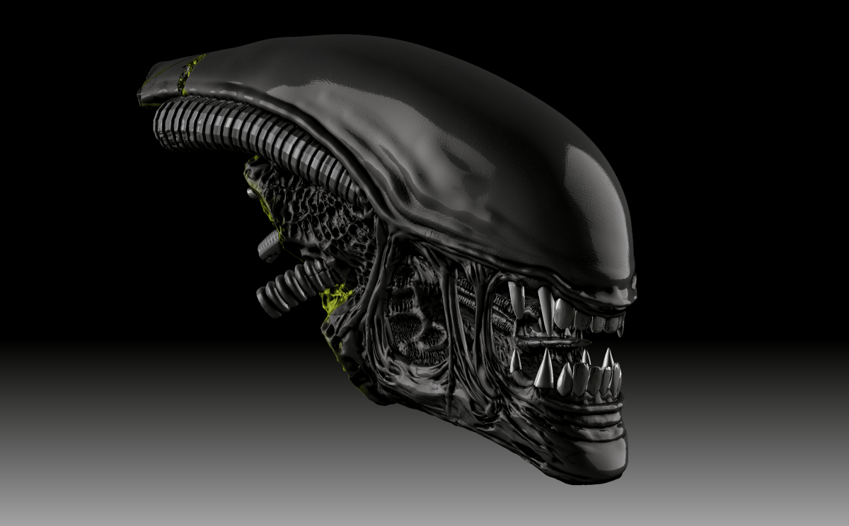Trofeo de Cabeza de Xenomorfo – Edición Especial para Conmemorar Alien ...