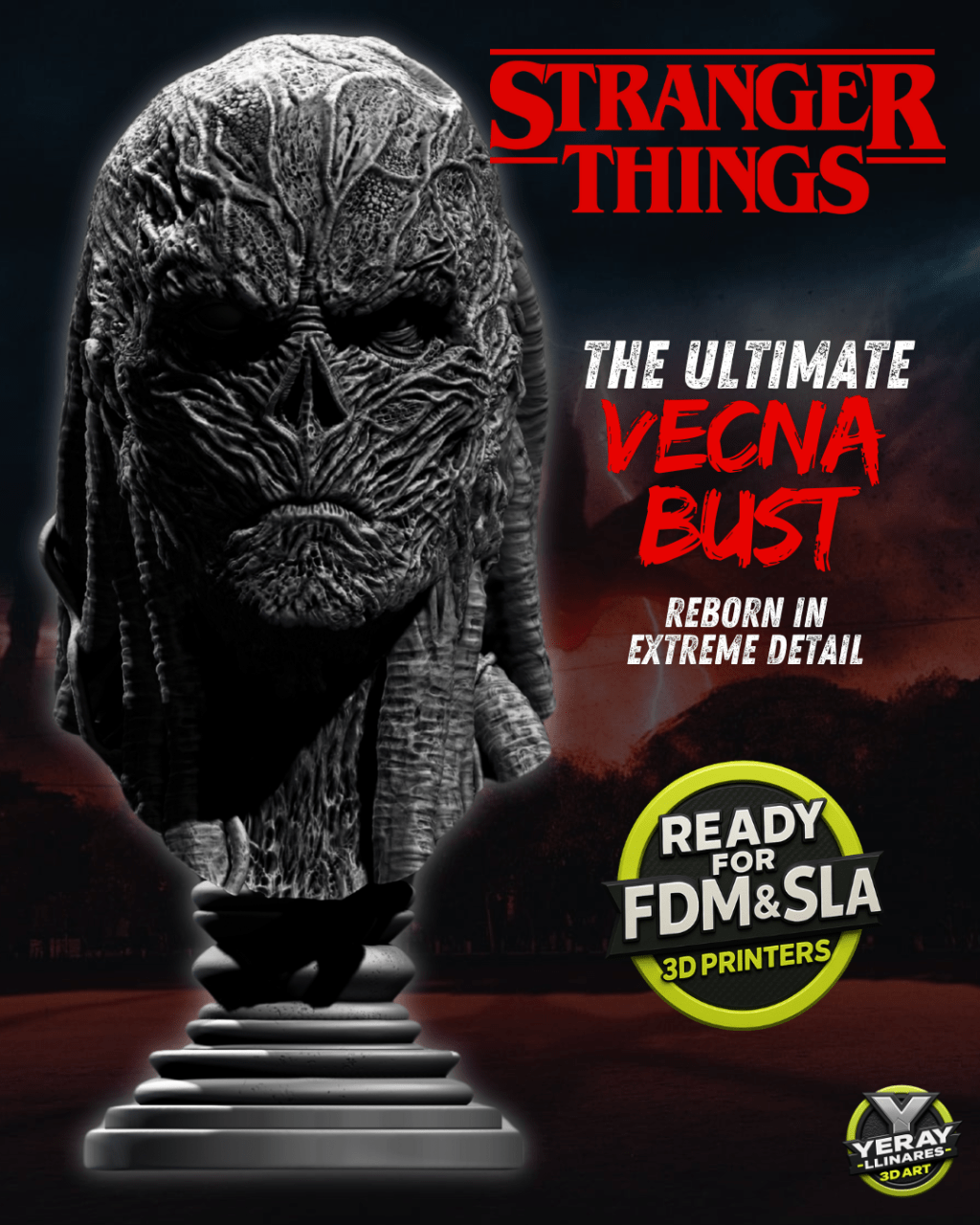 Vecna Bust – Stranger&nbsp;Things